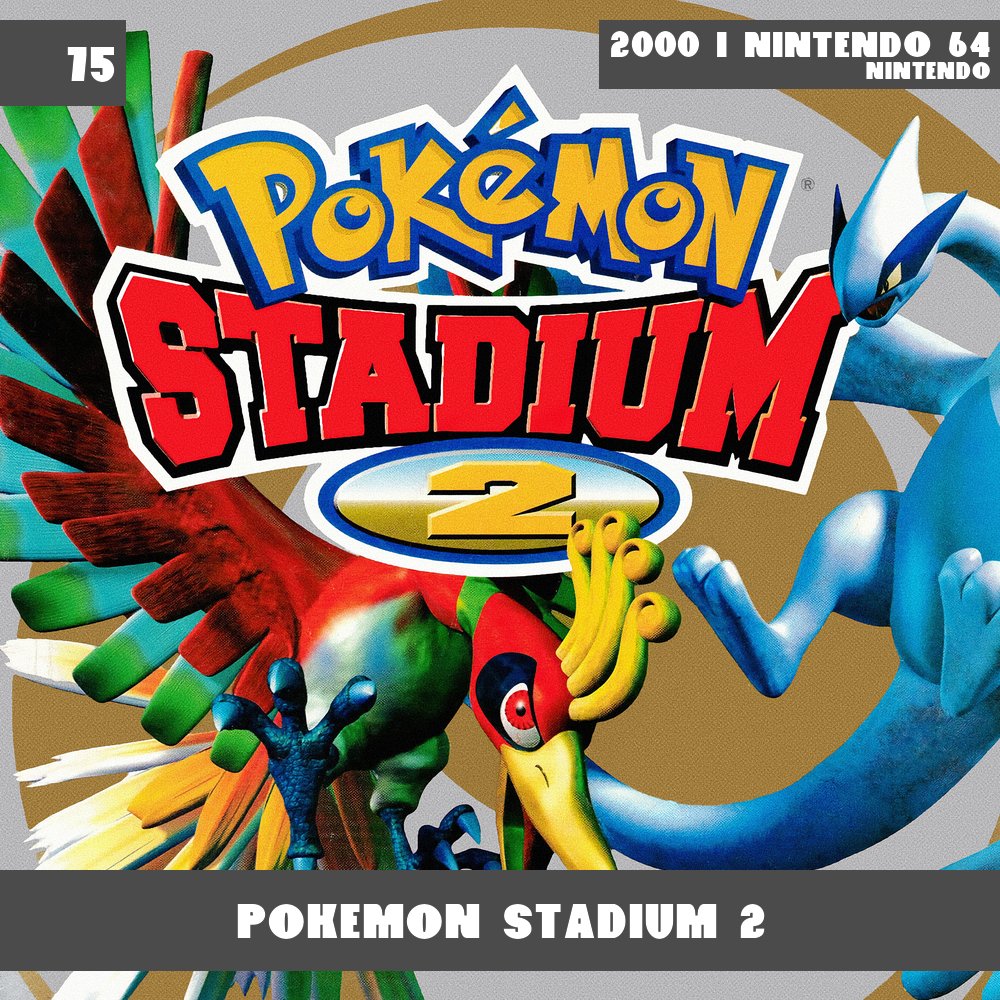 ADarkHero's tweet photo. ADarkHero Top 100 Videospiele aller Zeiten

Platz 75: Pokemon Stadium 2 https://t.co/IJgfEHUVIQ