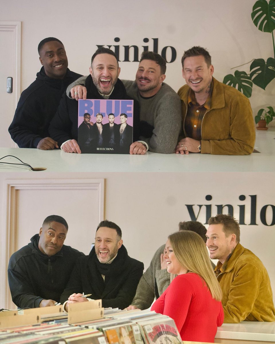 officialblue's tweet photo. We’re LOVING this 🥺 It’s been special seeing so many of you who’ve been with us throughout our 25-year journey at our in-store signings this week, and just as special meeting some new faces too.

Get your tickets for one of our remaining signings at https://t.co/rpHid4Ymko 👀 https://t.co/9KNXfdkT9e