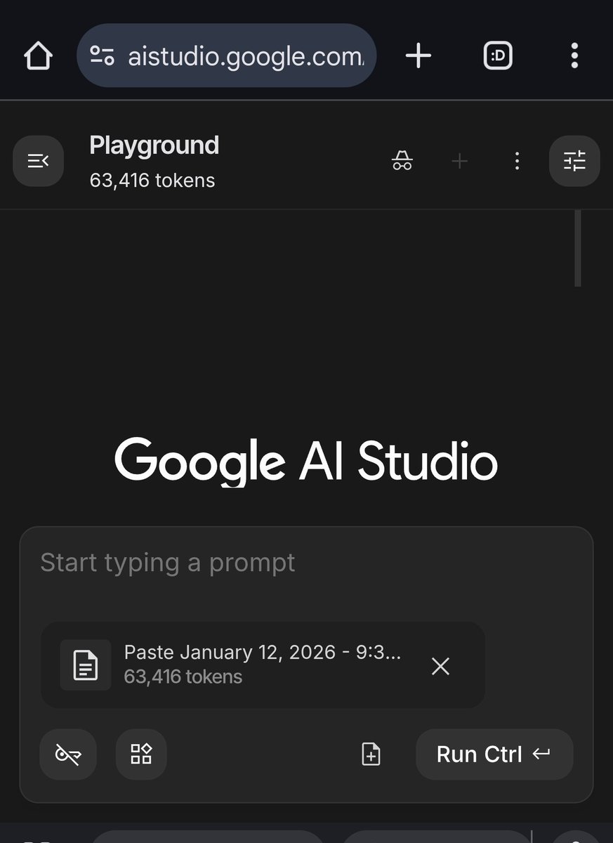 Pasted text treated as file