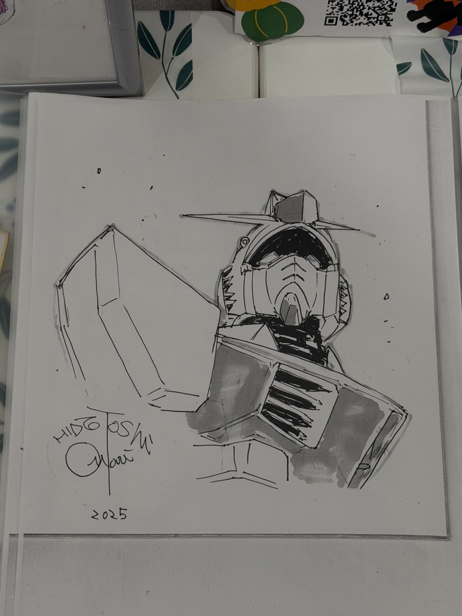 大森英敏 大森英敏 アニメーター 同人誌 直筆サイン入り アニメーター