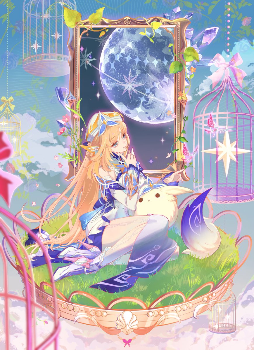 0os1o0's tweet image. BLOOM

#Nicole Reeyn #ニコリヤン　#GenshinImpact