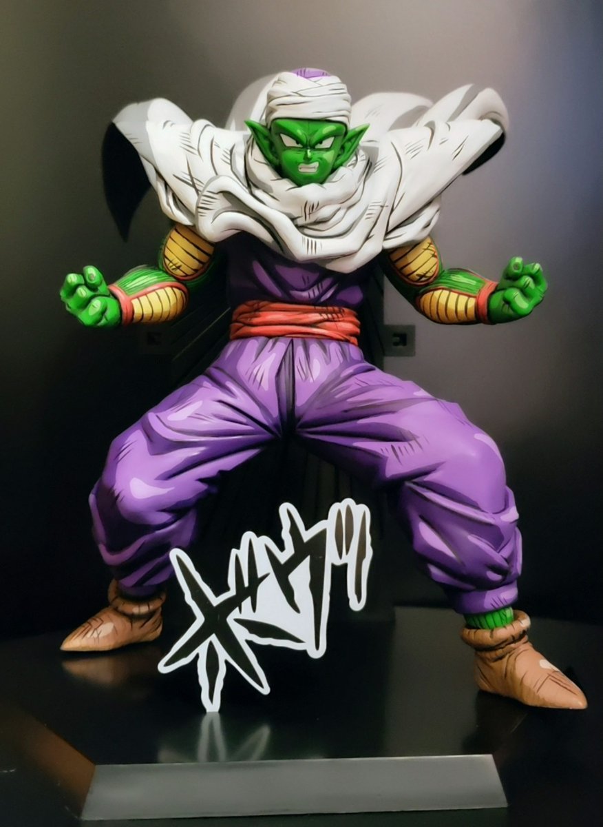 ドラゴンボール ピッコロ リペイント ドラゴンボール フィギュア ピッコロ リペイント 2次元 2D 彩色 アニメ