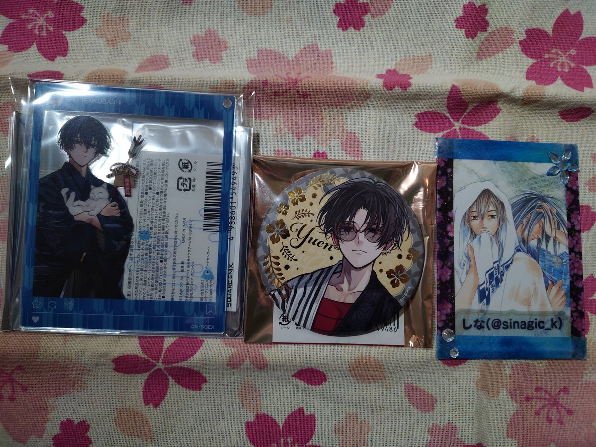 東エリ 譲渡 】 東京エイリアンズ 推し旅 譲) 缶バッジ:憂炎 アクリル