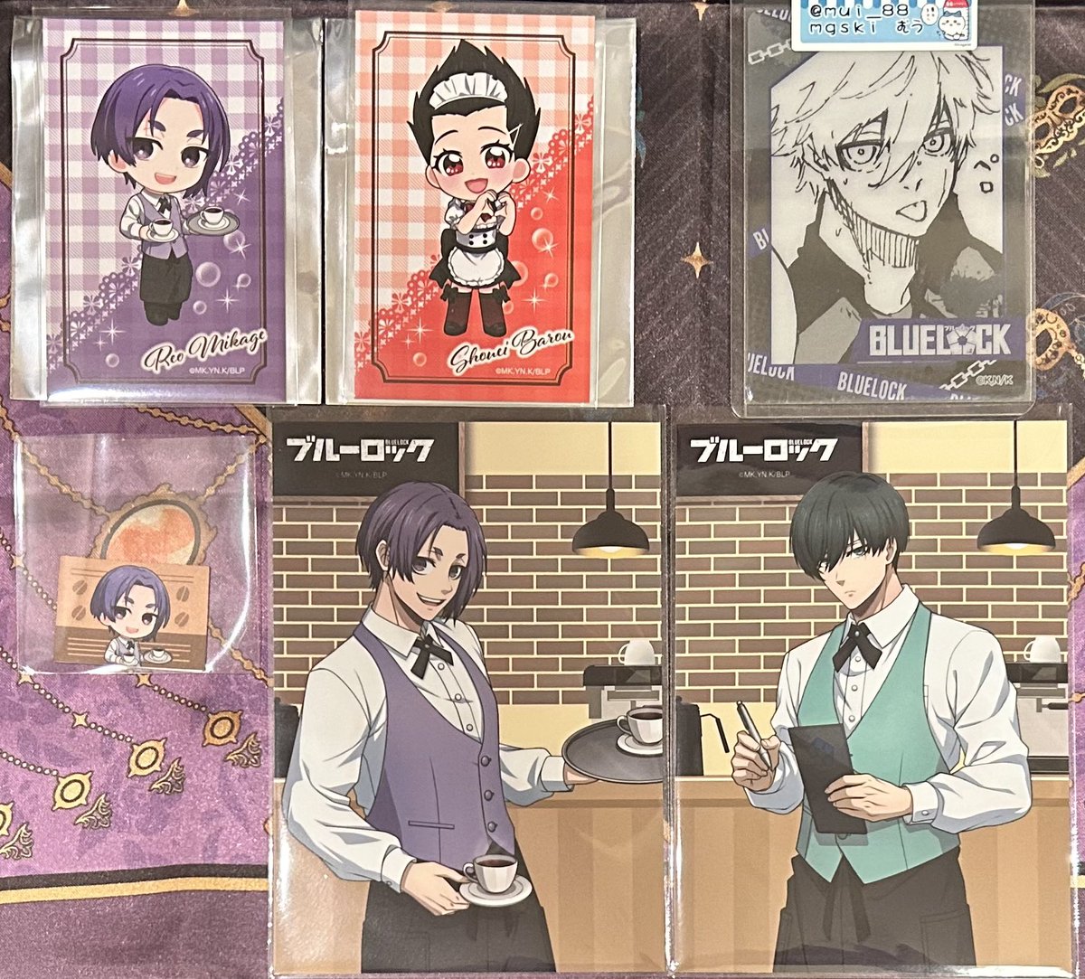 【交換】ブルーロック ブルロ プリンセスカフェ プリカフェ

譲▶︎ SD カード
ドーナツ フラッグ
ブロマイド
御影 馬狼 凛

求▶︎ 凪

1/15池袋お手渡しor郵送希望🌸

お心当たりの方おりましたら検索からもお気軽にお声がけください🙇‍♀️