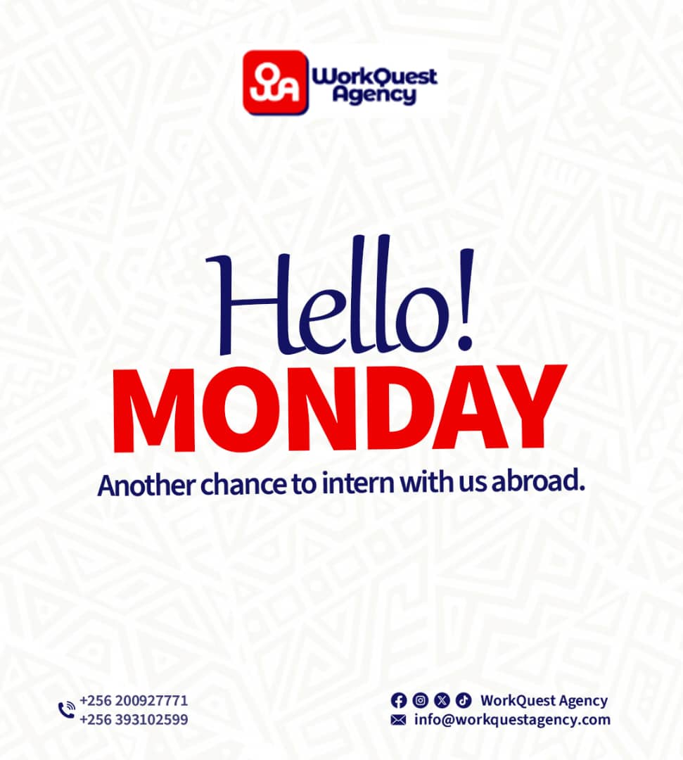 work_quest1's tweet photo. Apply now for PAID internship programs abroad and gain real-world experience, international exposure, and a chance to grow your professional network-while getting paid 💼

✨ Work with global farms
✨ Build in-demand skills
✨ Experience new cultures

📩 Start your international journey today.
#PaidInternship #InternAbroad #GlobalOpportunities #CareerGrowth #StudyAndWork