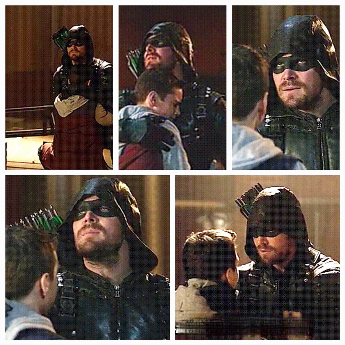marabrazil2's tweet image. Father and son.
#Arrow 
#StephenAmell 
#JackMoore