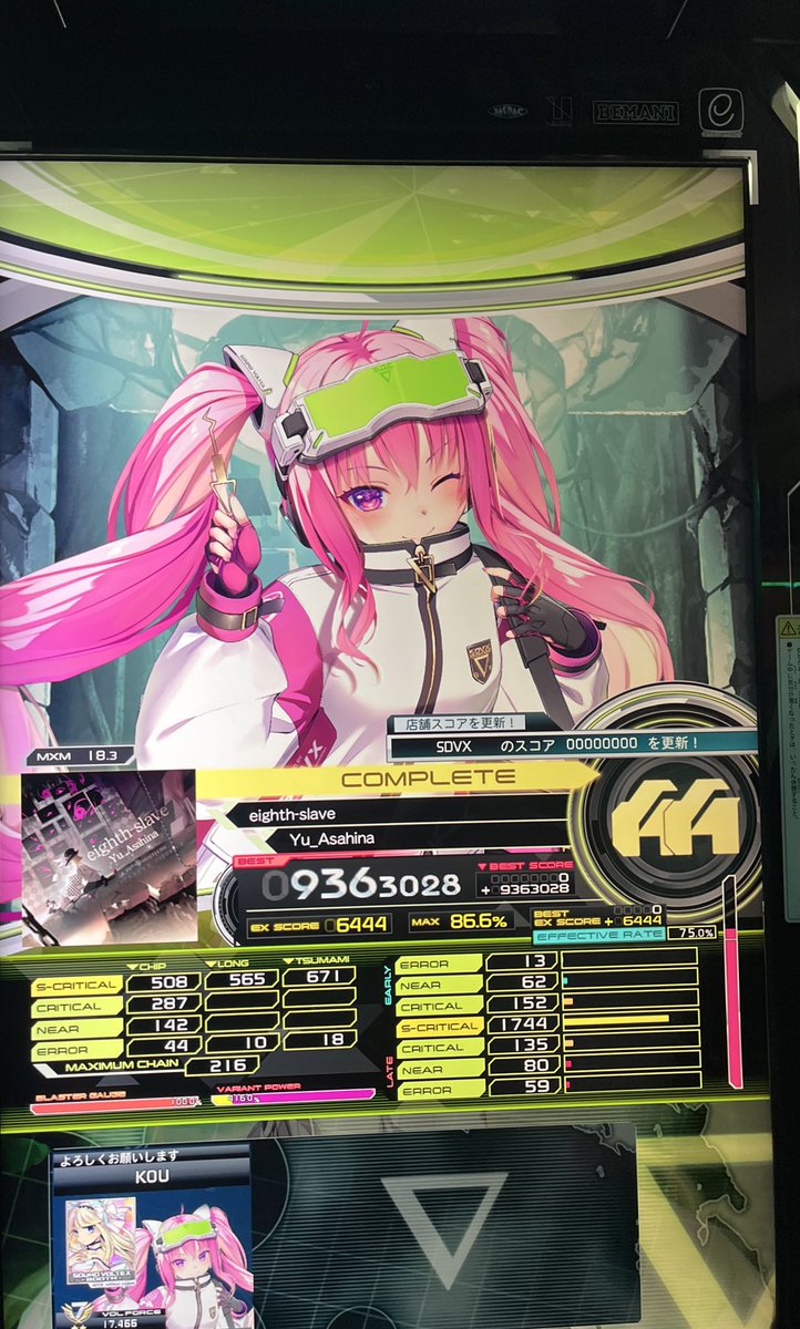 18クリア