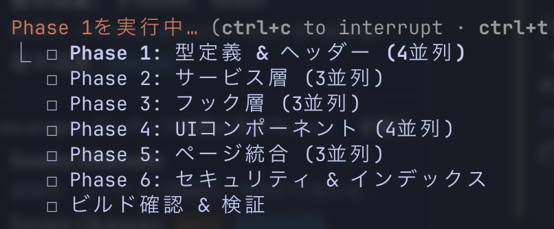 CC使って「最大限並列化して実装を計画」って言っても4並列マックスで8とか10並列にならないんだけどアプリの規模次第なのかな？