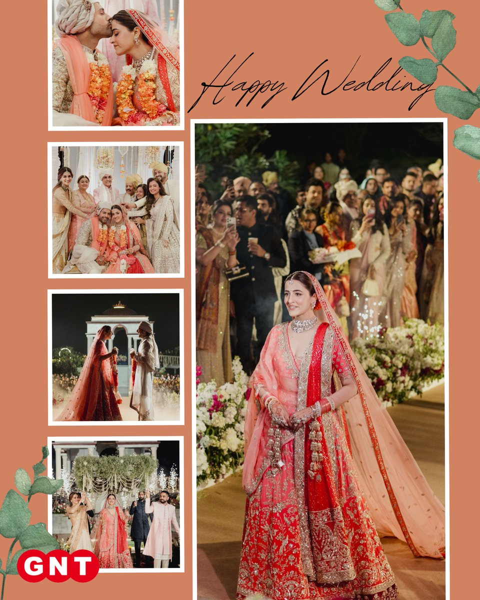 GoodNewsToday's tweet image. हाल ही में नूपुर सेनन-स्टेबिन ने शादी की है। इस शादी की तस्वीरें नुपुर ने अपने सोशल मीडिया अकाउंट पर शेयर की और लिखा- "तू मेरे कल दा सुकून
ते अज्ज दा शुक्र"

#NupurSanon #StebinBen #Wedding