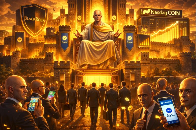 thunnurain's tweet photo. Base's Secret Weapon: Institutional Backing + Bald God Armstrong 🦅
Brian Armstrong lobbies politicians, pushes pro-crypto laws. Coinbase (Nasdaq: COIN) = heavily regulated, BlackRock-backed.
Meme: Dive deep into Base, go bald from belief (not stress). Serious setup! #Base #Web3 https://t.co/POyfu847OX
