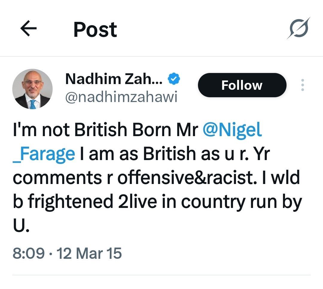 SangitaMyska's tweet image. There’s always a post. #NadhimZahawi