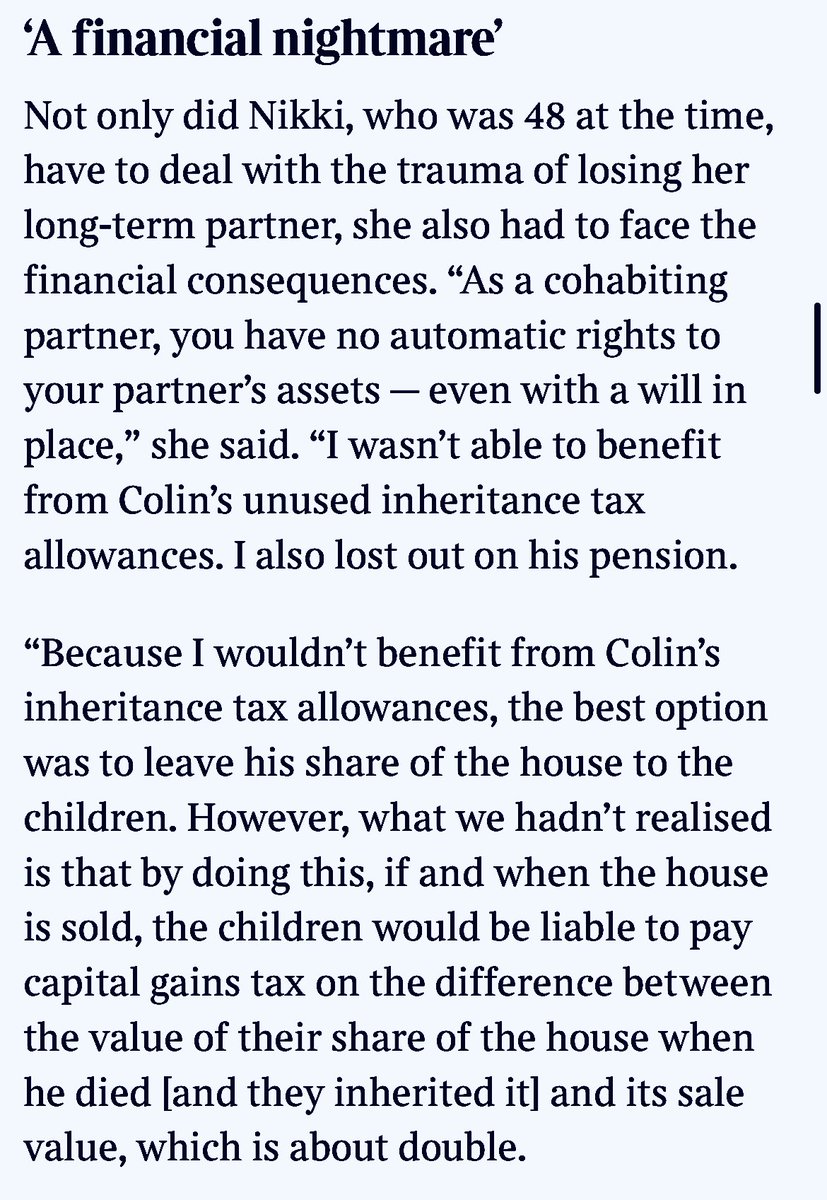 relationshipsdw's tweet image. When I’ve had #clients who think it’s clever not to get #married, either because they got their fingers burnt previously or can’t be bothered because it’s just a piece of paper, I then go into detail explaining that the #woman and especially if there are #children, have little