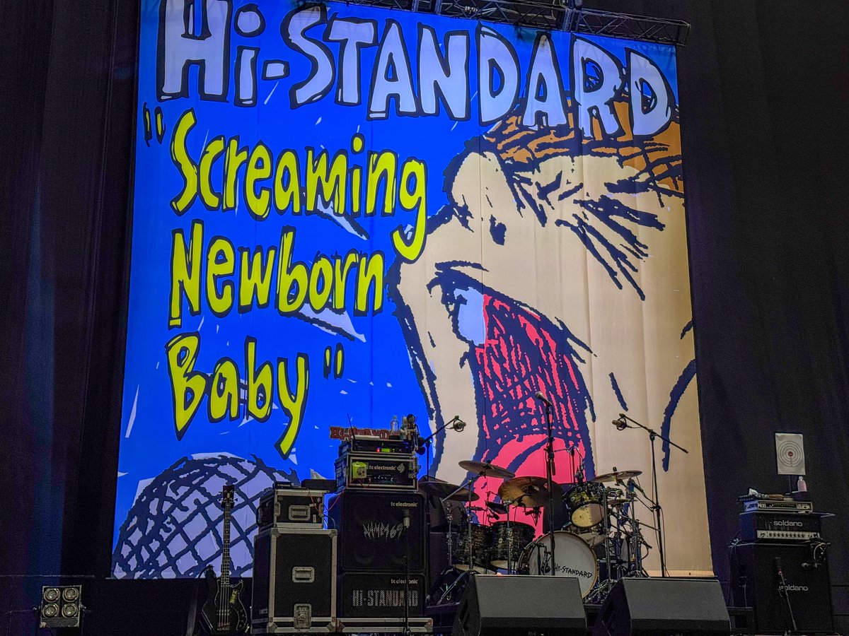 Hi-STANDARD ハイスタンダード SNB朱鷺メッセ限定ポスター 新潟 Hi