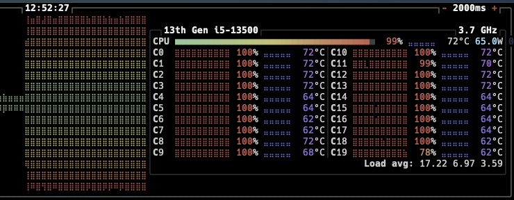 My server screaming when  deploying a next.js app...