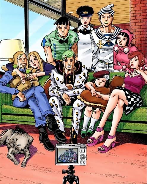 MohJoestar's tweet image. part 8 is Araki at his weirdest and that’s exactly why i love it