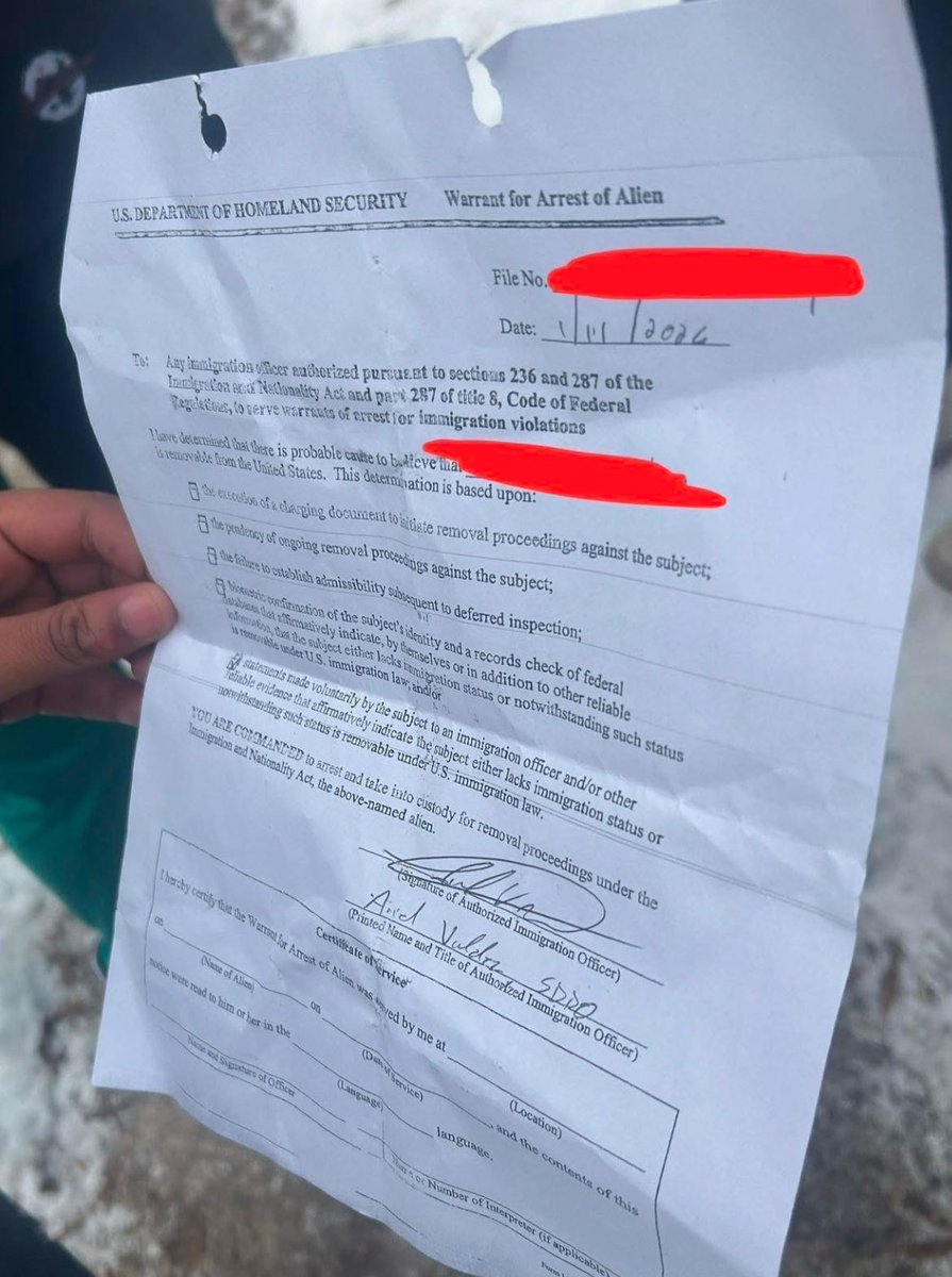 Here is the “warrant” they used to break in the door… not a judicial warrant, not a no knock warrant, an administrative warrant. A direct violation of the 4th amendment.

If they can break into this house and assault and kidnap people, they can break into your house and assault