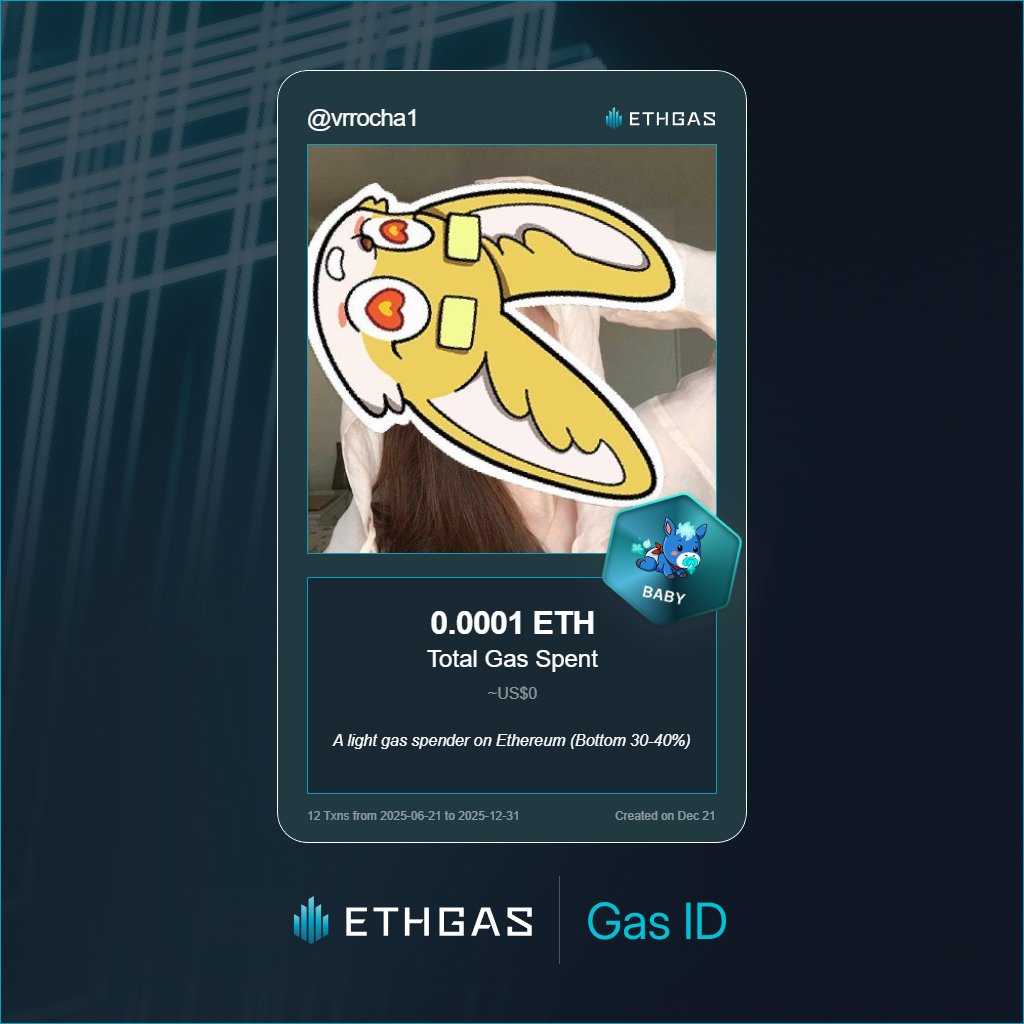 vanil| ETHGas ⛽ tweet media
