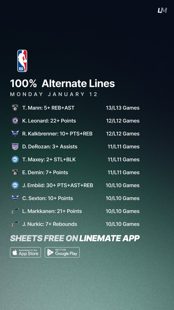 Linemate tweet media