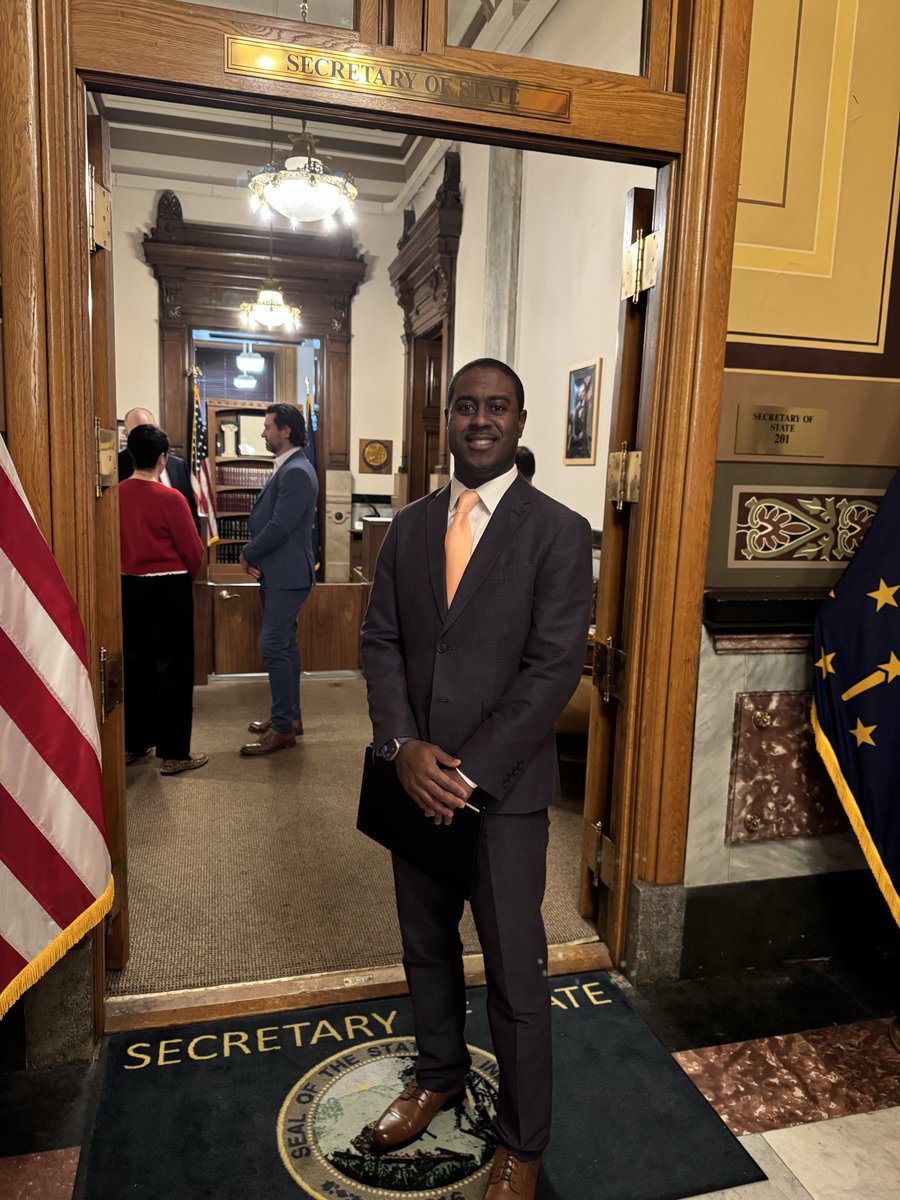 DavidLBoyd's tweet photo. It is with a grateful heart that I announce I filed my declaration of candidacy with the Indiana Secretary of State for United States Representative for the 6th Congressional District of Indiana.

I am running for Congress because I believe strength and civility are needed in Washington, D.C. to produce results for Hoosiers.

Bipartisanship is an essential component of the legislative process. Opportunities are lost when members of Congress fail to listen and communicate effectively. I will work across the aisle to find common ground on the issues facing Hoosiers.

Our Democracy is in a fragile state and must be preserved with the Constitution as our guiding principle. The weakening of the separation of powers has caused lasting impacts to our government. I will work to ensure our checks and balances function properly and to bring stability to our institutions.

The lack of jobs, healthcare, housing, food security and the overall lack of affordability has caused undue stress for many Hoosiers. People - young and old - are negatively affected when basic needs are not adequately met. I will work to bring down the cost of living and to improve the quality of life for all Americans.

I look forward to earning the votes of Hoosiers across the 11 counties of the 6th District and the support of Americans nationwide.

Please click the link below to donate to my campaign as we begin the important work of strengthening America. 

https://t.co/tY70DG0guN
