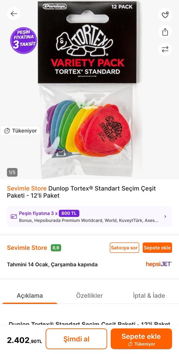 Türkiye'de tüm ürünlere gümrük vergisi getirilmesinden sonra;

TEMU'da 59,92 TL'ye satılan ürünün, Hepsiburada'da 2.402,90 TL'ye yükseldiği ortaya çıktı.