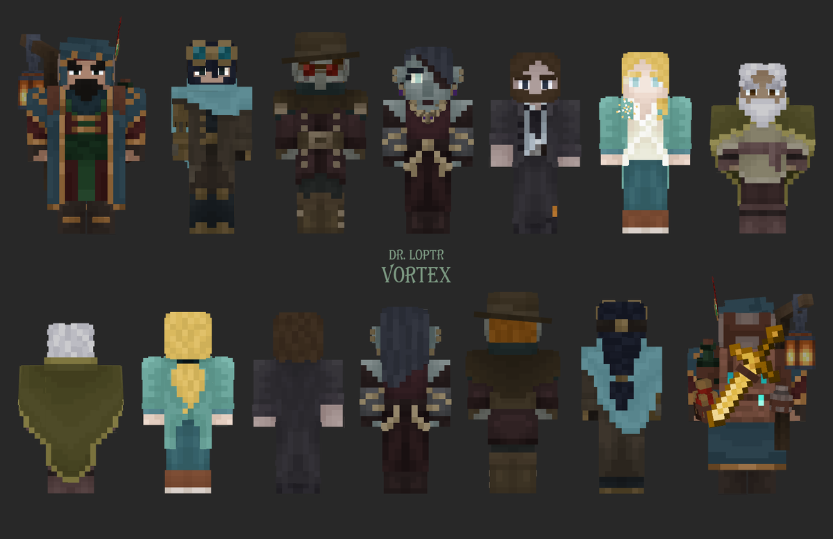 Dr_Loptr's tweet photo. Well, that's all for now!
Vortex has several updates planned, and of course, if I'm involved in them in any way, I'll show you everything I've made again.
Finally, I'd like to show you the models I've made once again and...
#minecraft #modpack #Vortex https://t.co/OBKAsRvZki