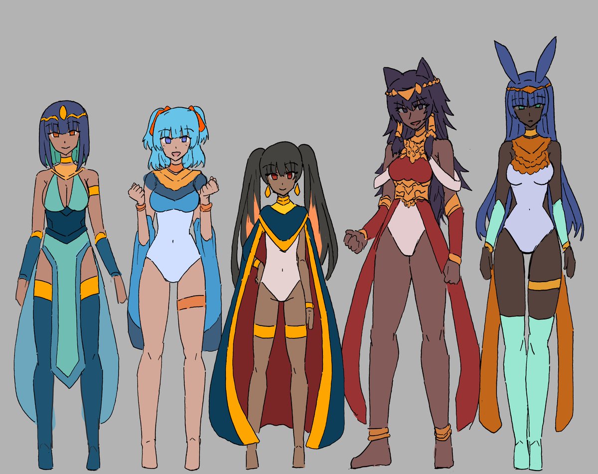 今後登場するヒロインたち(仮)①
全員オークに犯されます 