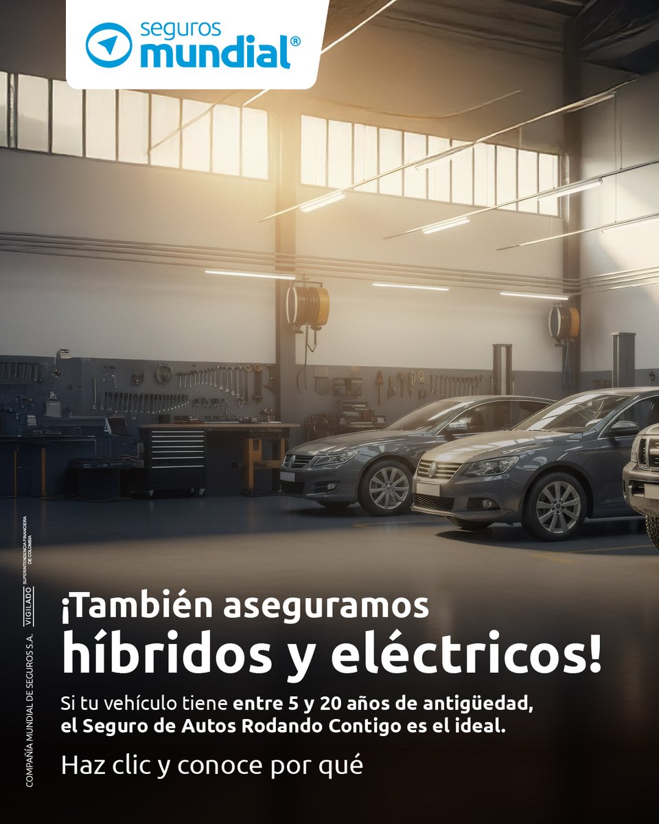 ¿Tu carro tiene entre 5 y 20 años de antigüedad? 🚙 Este mensaje es para ti.

Tenemos un seguro diseñado específicamente para las necesidades de tu nave. 

Conoce más del Seguro de Autos Rodando Contigo: ow.ly/vYCg50XNRpT