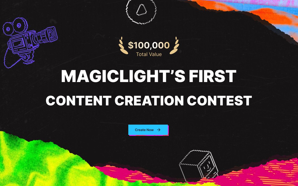 The Magiclight One-Click Video Contest is open ！

🏆 $100,000 prize pool.
Top creators get featured on a Times Square billboard.
Your task: create one short video.

Drop a comment if you’re in, and retweet to activate your entry.

Details &amp; signup: [magiclight.ai/events/content…]