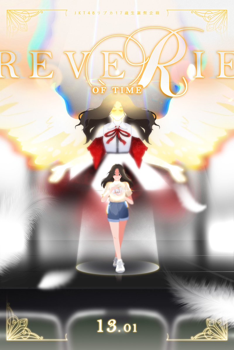 Ribcalls_OFC's tweet image. Di ruang ganti setelah show trainee terakhir, Ribka menemukan jam pasir kecil yang membuat waktu berhenti. Ia terhanyut ke dalam Reverie of Time, sebuah lamunan waktu yang membawanya kembali ke studio latihan lama dan bertemu dengan versi dirinya yang dulu penuh ragu, takut, dan…