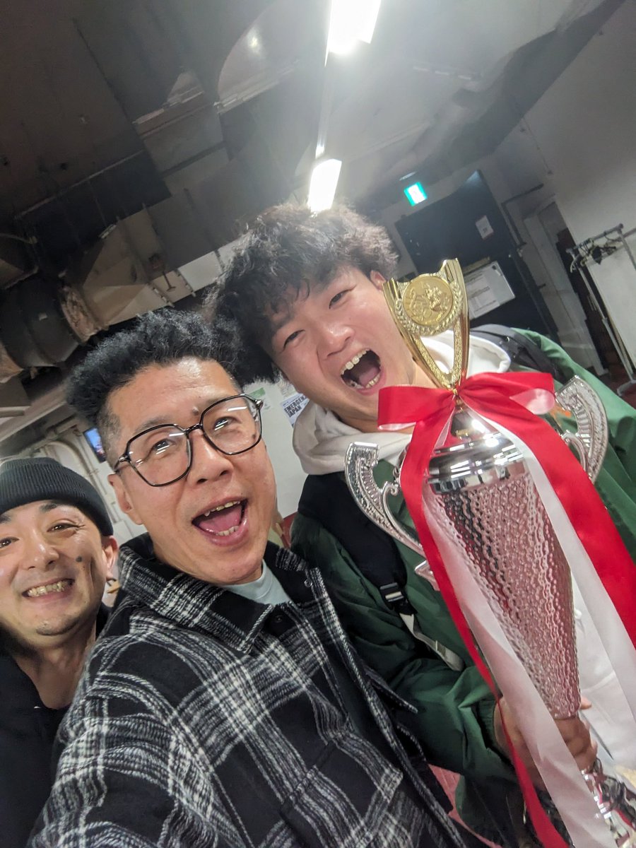 ナオキおめでとうーー‼️
お疲れ様でした😊
#teppen
#Japanesesoundclash