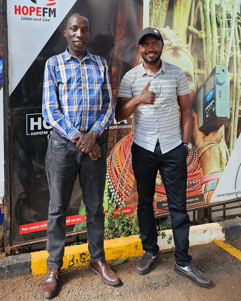 HopeFMLive's tweet image. Should churches support their unemployed members until they get a job?

Happy new week on #RouteYetu with Kibali &amp;amp; King 
#kibalinking
#coolestandsafest
#ListenAndLive