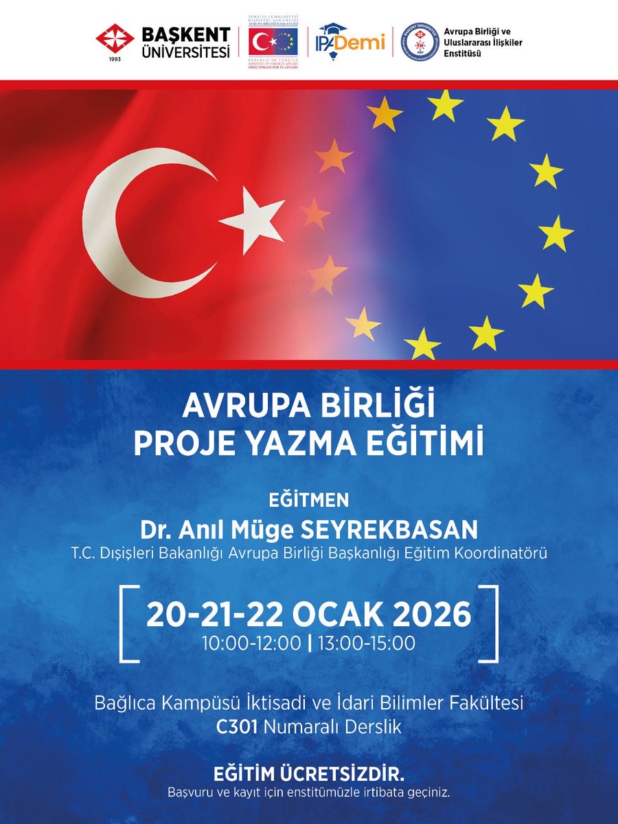 Başkent Ü. AB ve Uluslararası İlişkiler Enstitüsü tweet media