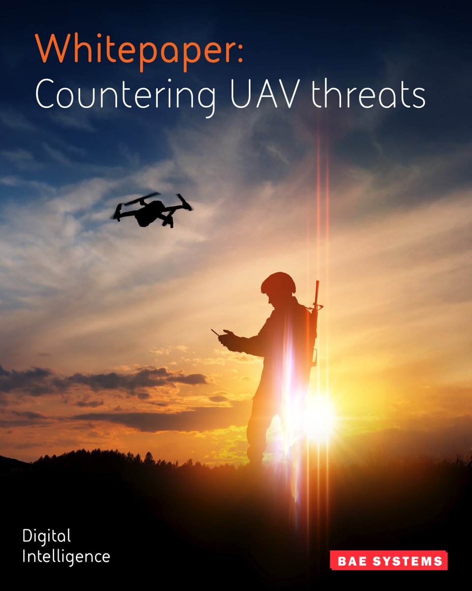 BAESystemsDigi's tweet image. As the use and scope of unmanned aerial vehicles (UAVs) such as drones continues to evolve, integrated technology is required to counter the growing threat.

Read our new whitepaper to discover how the #UAV threat is evolving in an era of hybrid warfare, the challenges nations…