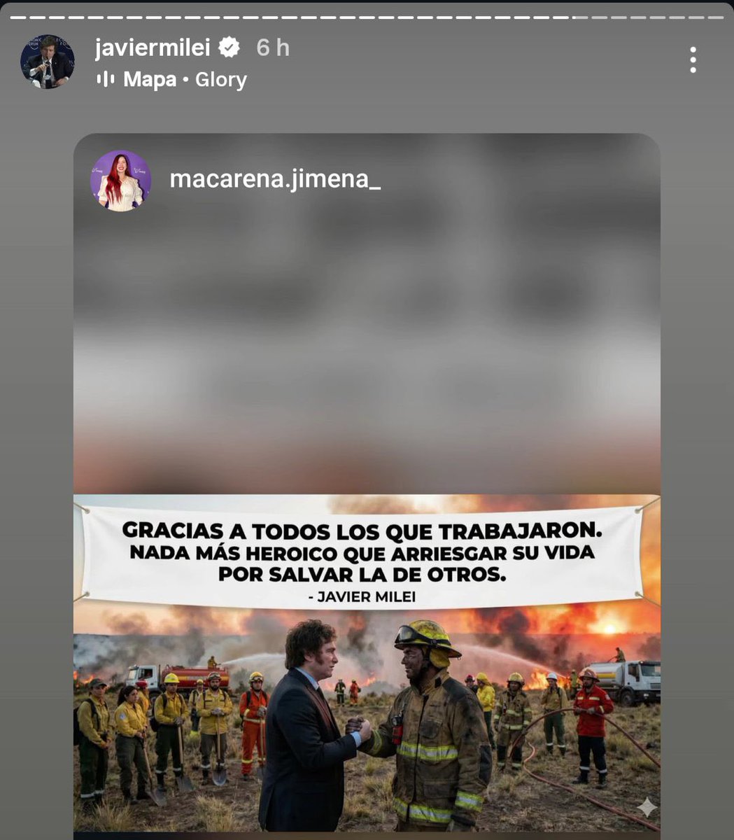 TugoNews's tweet image. Tuvo que hacerlo con IA porque no le dió ni para ir hasta allá ni para mandar un helicóptero hidrante, hijo de mil puta