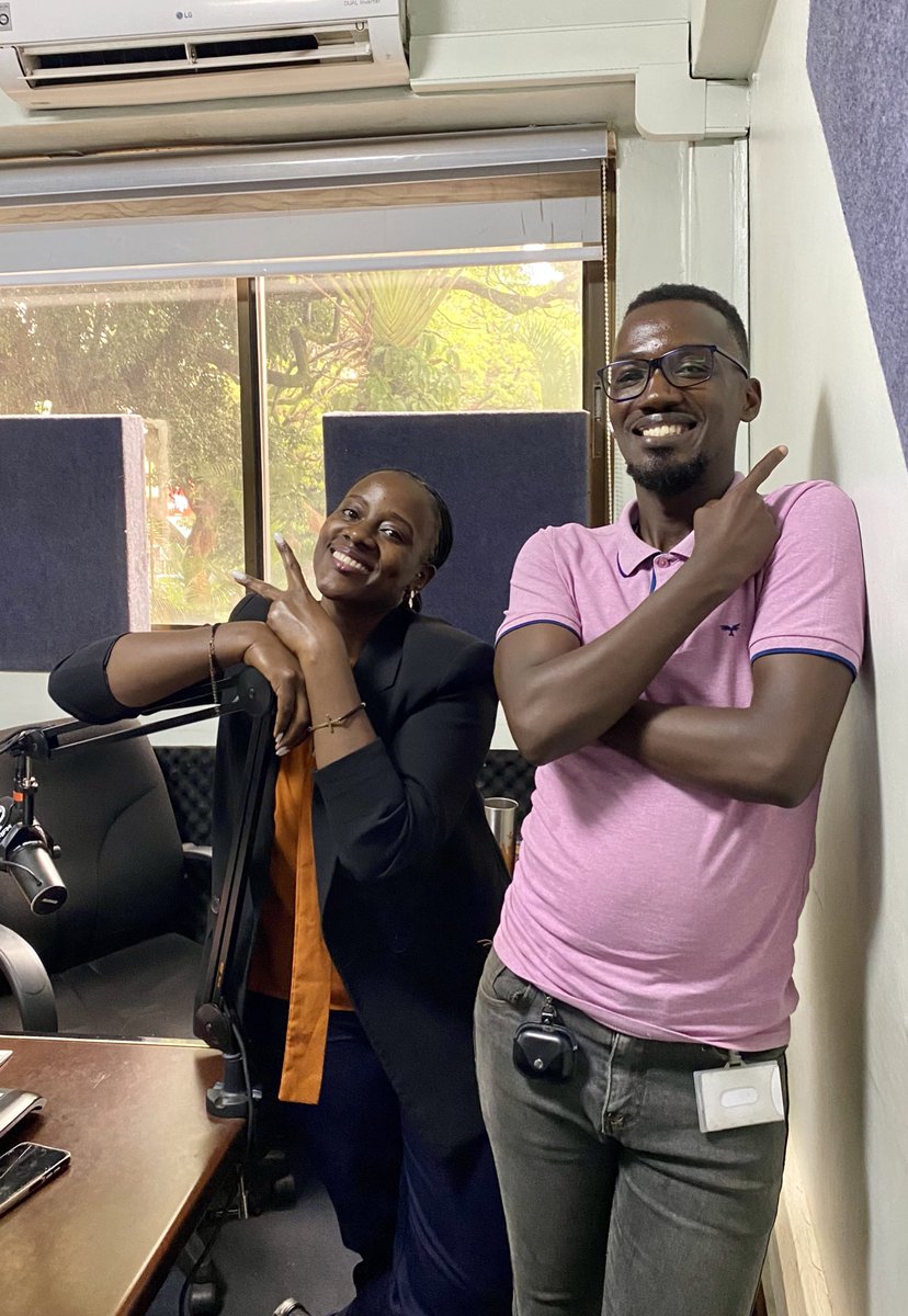 powerfmuganda's tweet image. Happy Election week fam, Julie and Reagan here saying good afternoon. How are you? 

#UrbanEdge 
📻- 104.1 FM | 🌐- powerfm.co.ug 
#AllAboutLove
