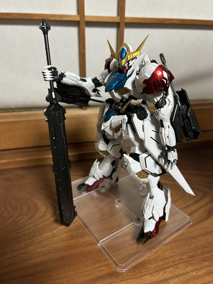 ガンプラ #鉄血のオルフェンズ #ガンダム とりあえず全塗装完了やっぱ
