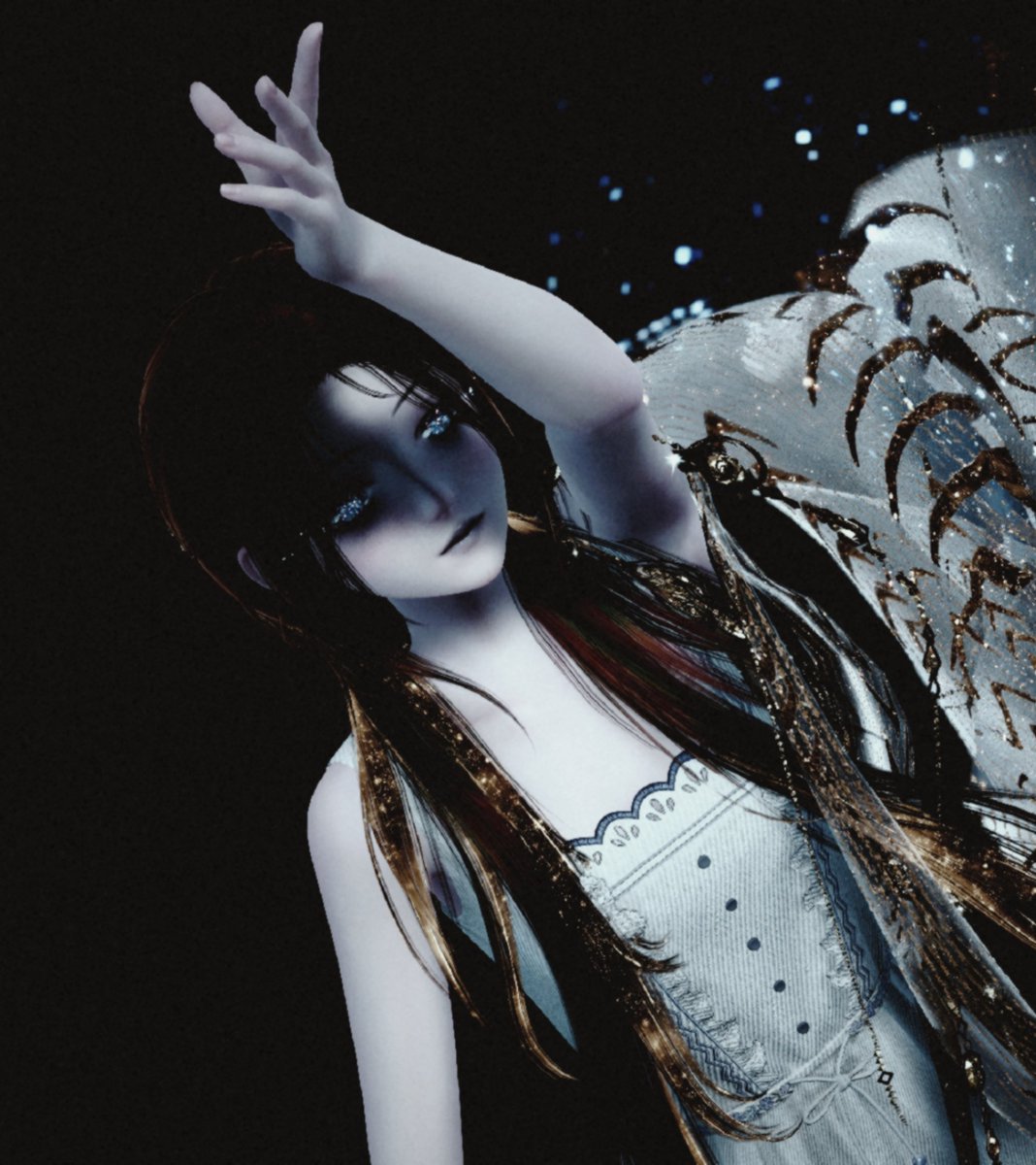MissDeadmeadow's tweet photo. ᴡʜᴇɴ ꜱᴏᴍᴇᴏɴᴇ ᴅɪᴇꜱ ɪɴ ᴛʜᴇ ɢʀɪᴘ ᴏꜰ ᴀ ᴘᴏᴡᴇʀꜰᴜʟ ʀᴀɢᴇ... ᴀ ᴄᴜʀꜱᴇ ɪꜱ ʙᴏʀɴ...

#infinitynikkitwt #InfinityNikki #horror #HorrorMovies #thegrudge #creepy #Ghost https://t.co/lDRjFeRFJS