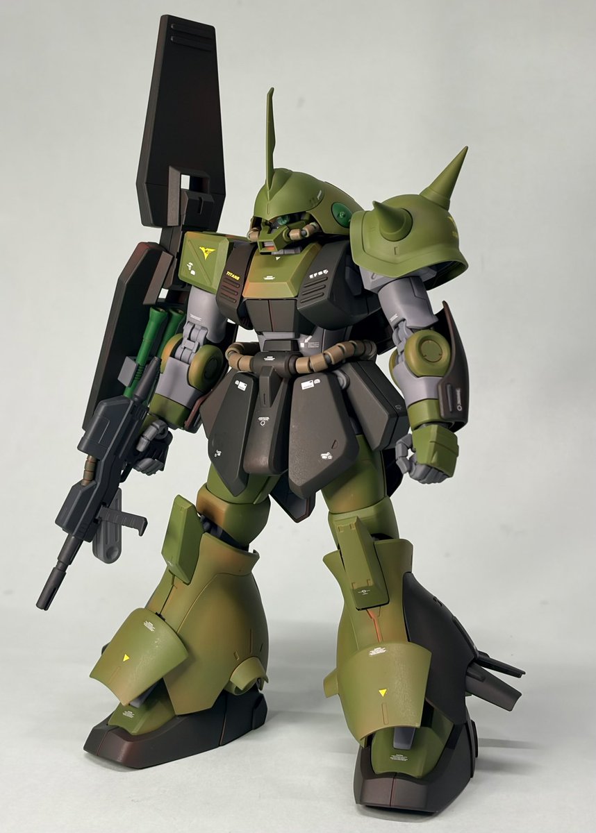 MG マラサイ完成。ハイザックカラーに全塗装。 新年からMG2連発と