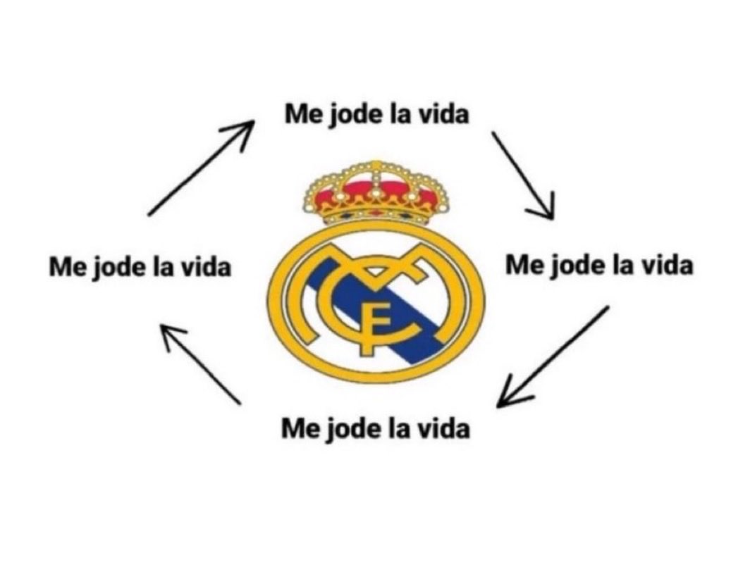 saandraacr's tweet image. últimamente el real madrid