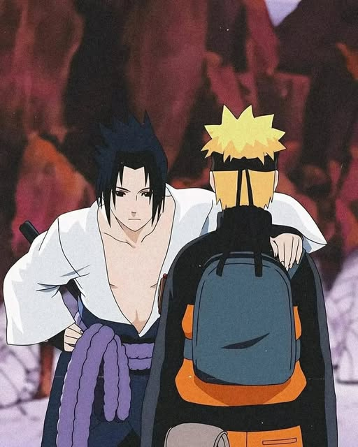 imgesnaruto's tweet photo. Sasuke se moveu super rápido e apareceu do lado do Naruto.
Poderia ter atacado, mas decidiu farmar aura. https://t.co/naOzV2s7LA