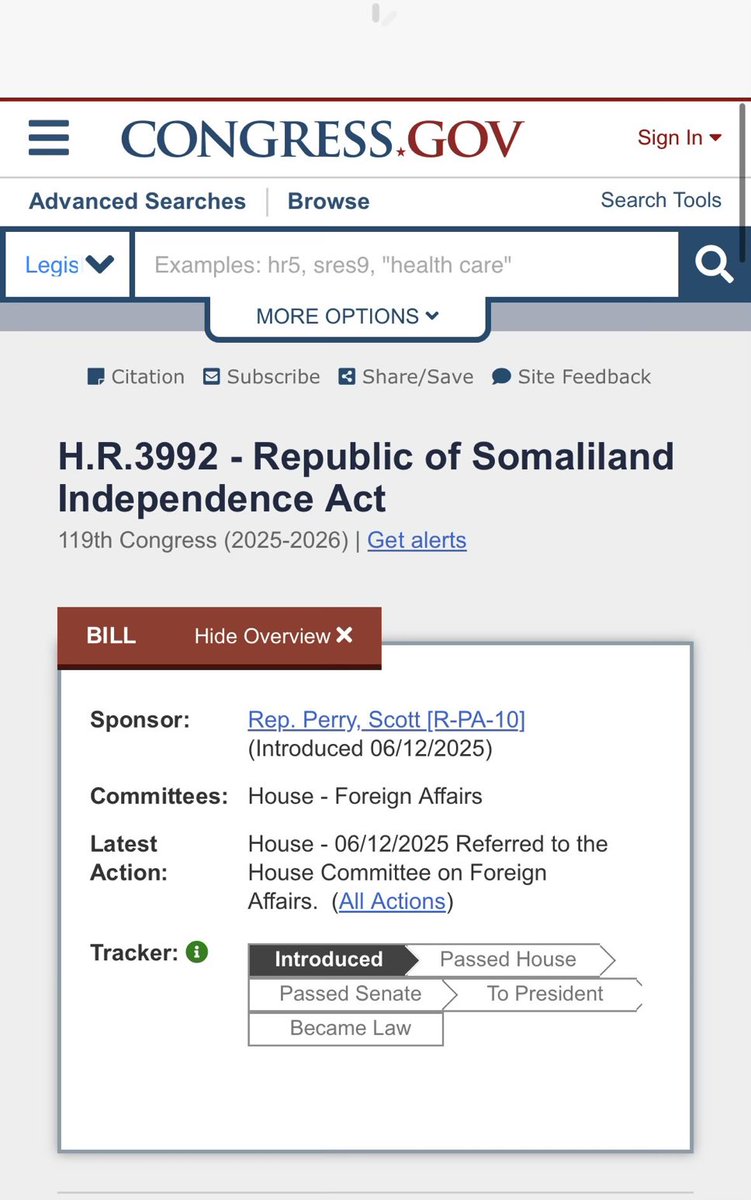 RepOfSomaliland's tweet photo. With Secretary Rubio running Venezuela while juggling Greenland, Cuba, and Mexico, maybe it’s time Congress gave him and President Trump a break.

H.R. 3992 – The Republic of Somaliland Independence Act is ready.

Stable. Democratic. Reliable.

Congress should act. History is watching. Pass H.R. 3992.