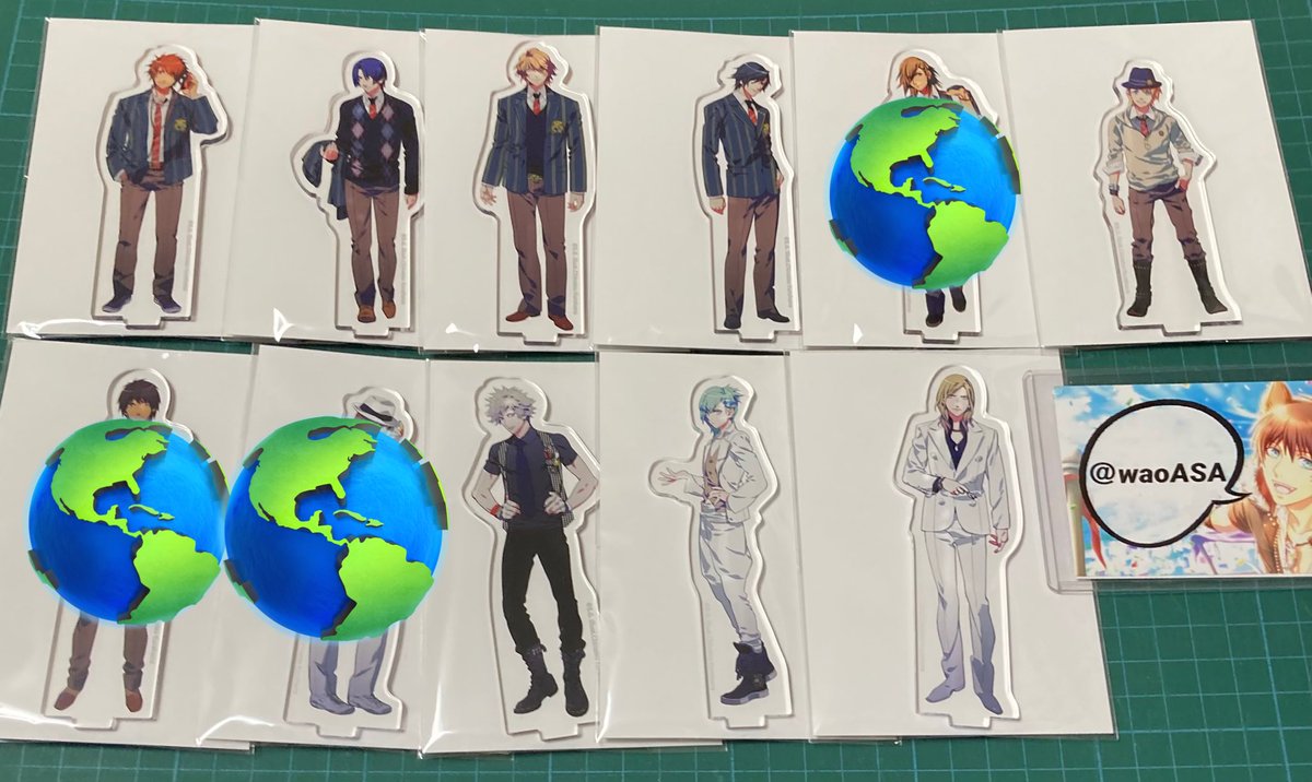 郵送 譲渡】 うたプリ ワンダーランド ブロッコリーくじD賞アクリル