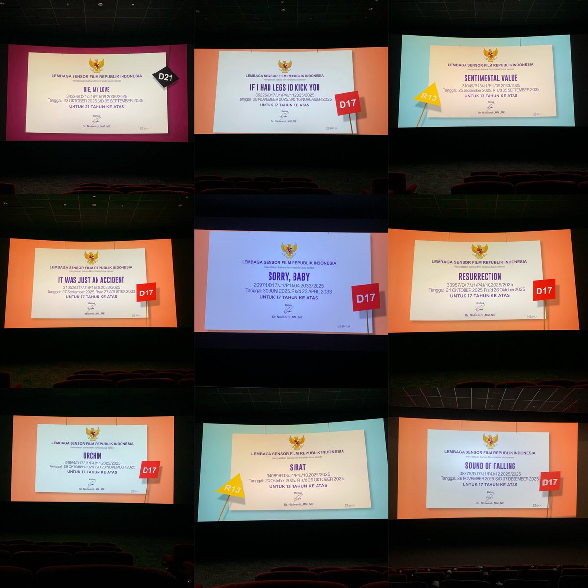 CINEMA SHOULD BE SEEN IN CINEMAS