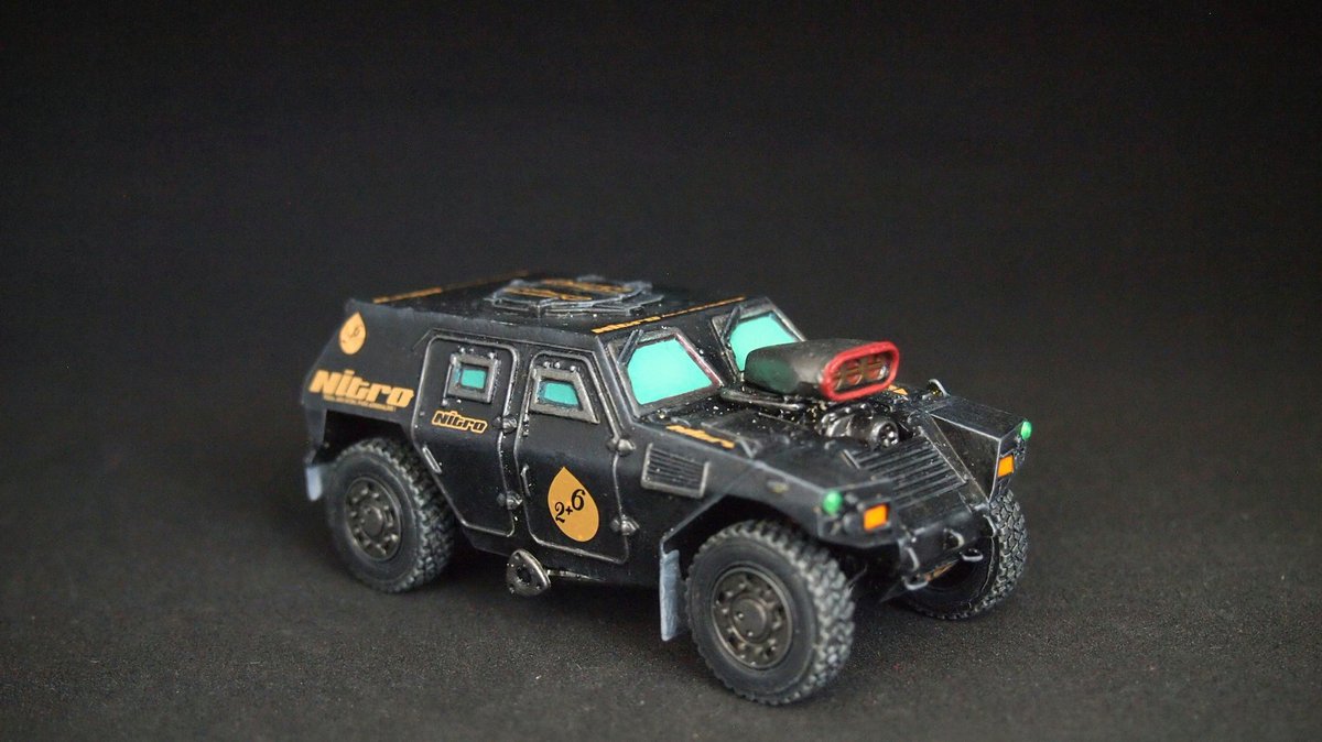 JuneLock's tweet image. 軽装甲機動車完成