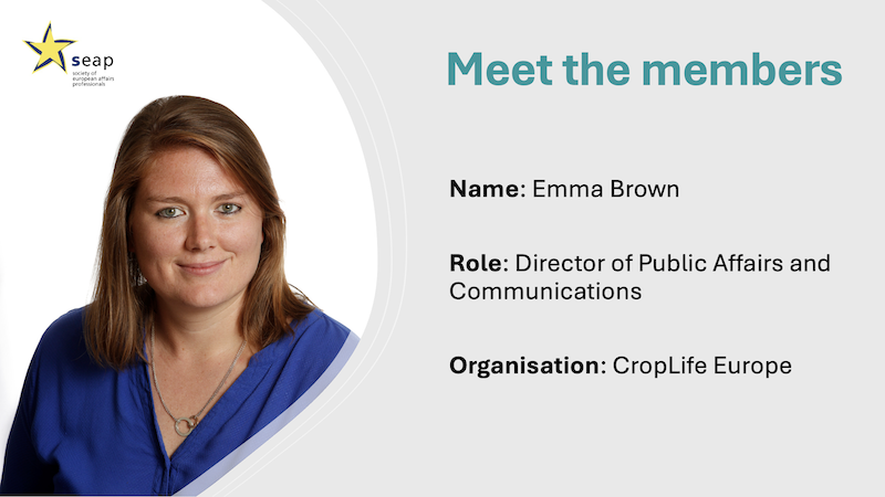 We are pleased to launch “Meet the members”, a new short interview series highlighting the people behind SEAP and the diversity of experience within our community. Find out more here: seap.be/meet-the-membe…