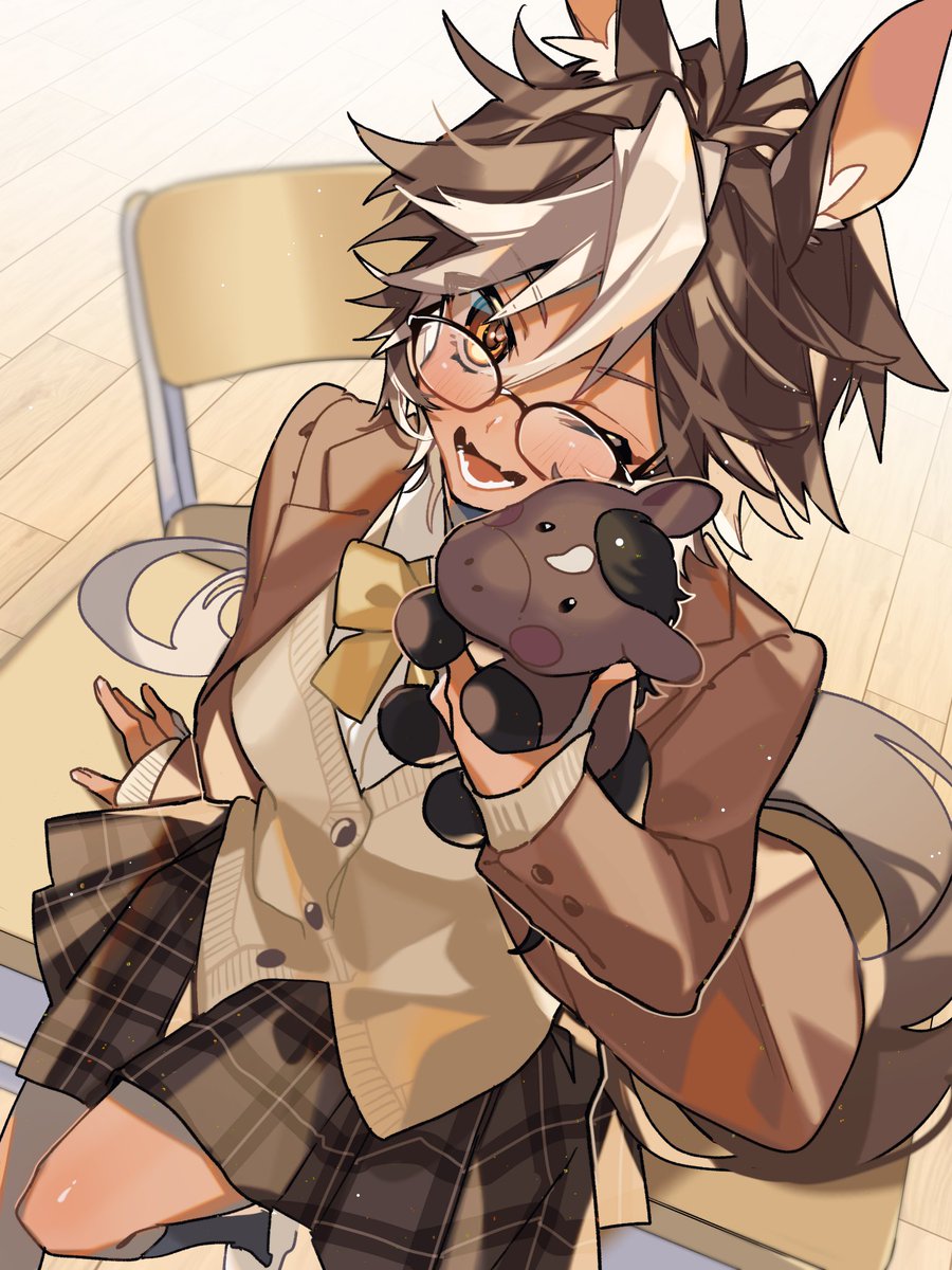 Let's study lots and work hard, battle buddy!

@/su_zura_n713