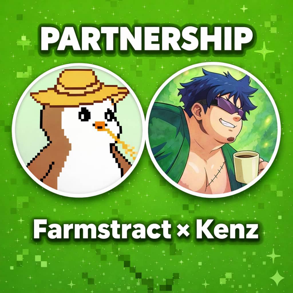 kenzofweb3's tweet image. Big move!!🚨
I’m officially joining the @farmstract team as an Ambassador.

An on chain farming game launching on @AbstractChain .
Ambassador program is live and for creators also.
don’t miss this!
👇
docs.google.com/document/d/1AK…

Be early!