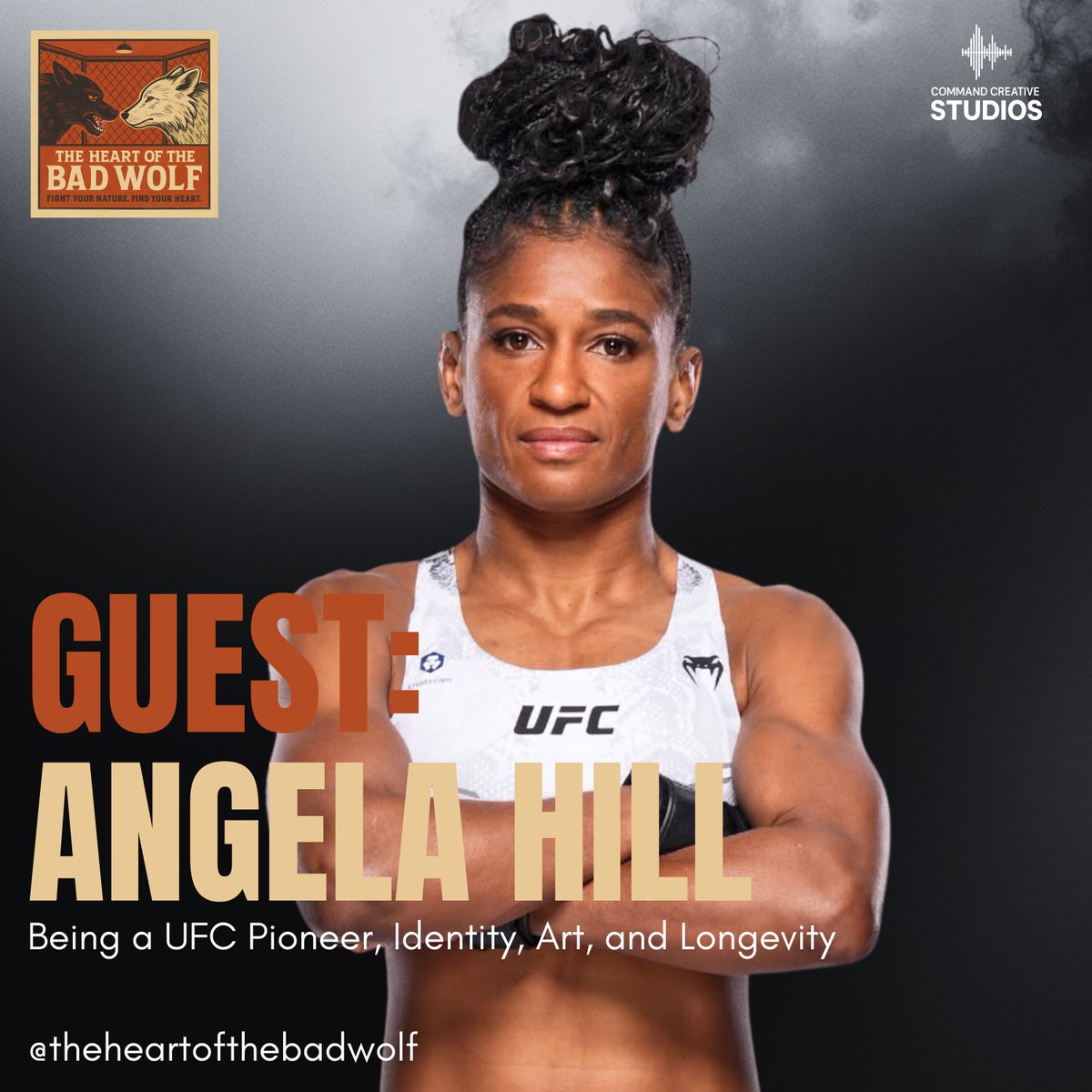 CMDcreativeST's tweet photo. New episode out now
 
The Heart of the Bad Wolf
🎧 Apple Podcasts:
 https://t.co/euMlP5sFC3
📺 YouTube:
 https://t.co/U60jTFb5T6

Produced by Command Creative Studios.

#TheHeartOfTheBadWolf #AngelaHill #UFC #WomensMMA #FighterMindset #CombatSportsPodcast #CommandCreativeStudios https://t.co/itQlsrNsHM