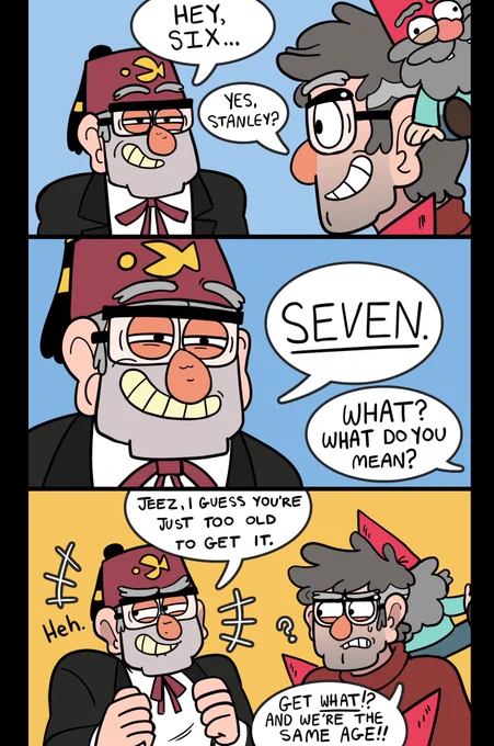 My friends convinced me to post this 😂

#GravityFalls 