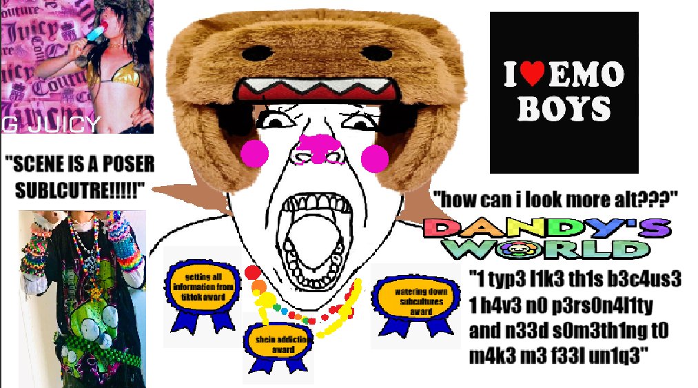 mads_massacre's tweet image. all of the "alternative" people in my area are like this